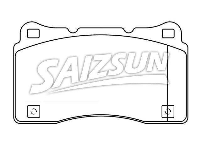 Brake Pad Set:7R3Z-2001-A