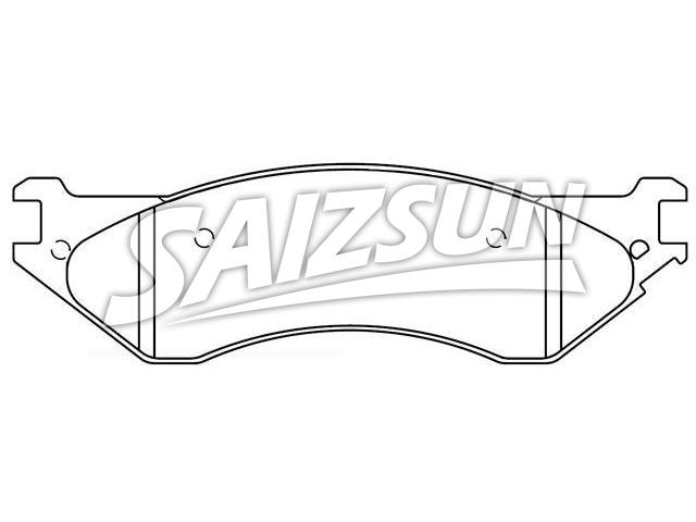 Brake Pad Set:05093257AA