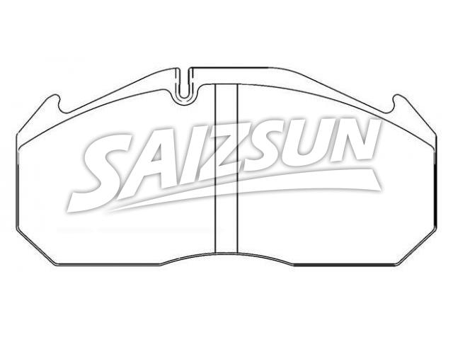 Brake Pad Set:MPD5110