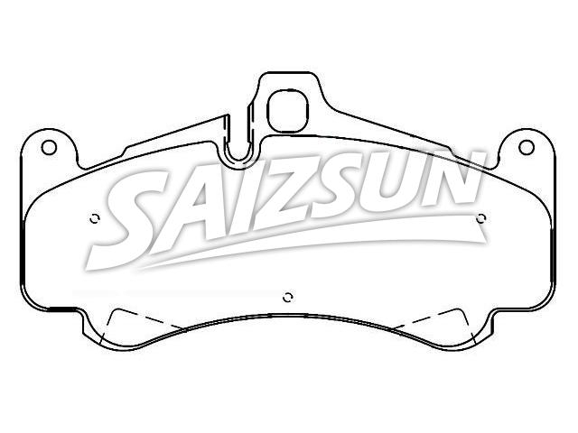Brake Pad Set:997 351 948 91