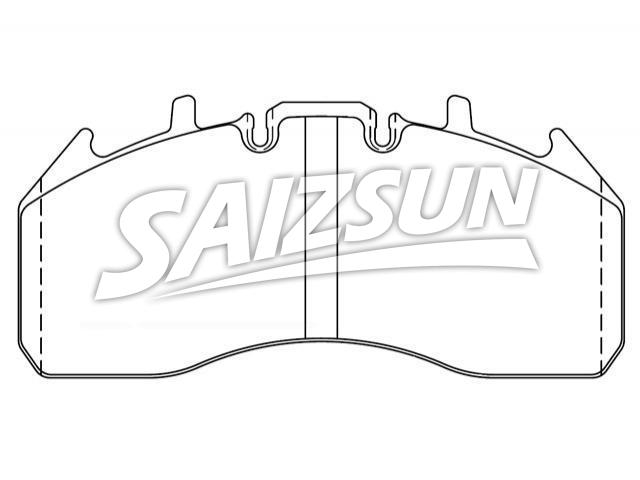 Brake Pad Set:2252H2CD
