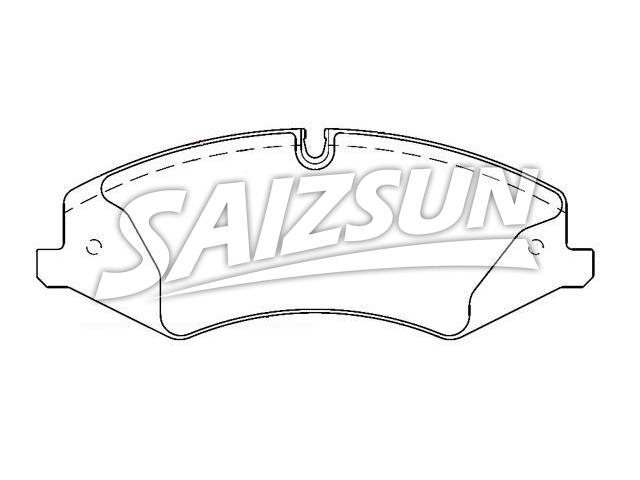 Brake Pad Set:LR015578