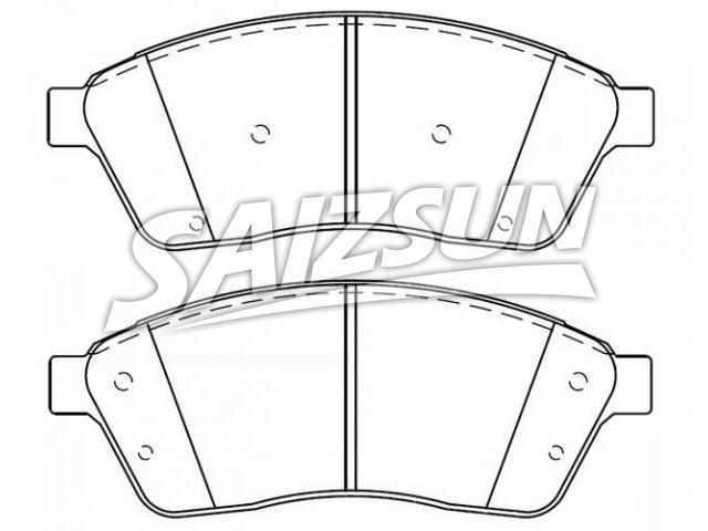 Brake Pad Set:20872587