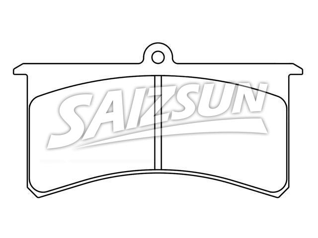 刹车片 Brake Pad Set:D1233-8351