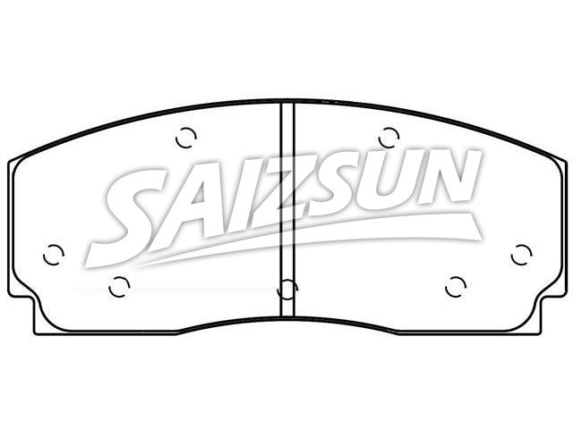 刹车片 Brake Pad Set:D1242-8359