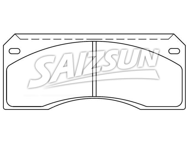 刹车片 Brake Pad Set:D1244-8361