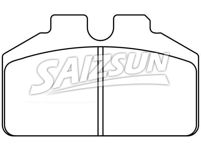 刹车片 Brake Pad Set:D1248-8365