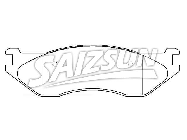 刹车片 Brake Pad Set:5080556AC