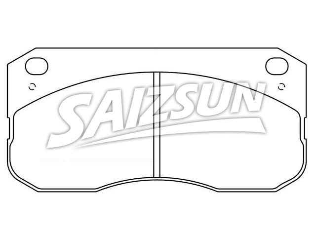 刹车片 Brake Pad Set:D624-7499