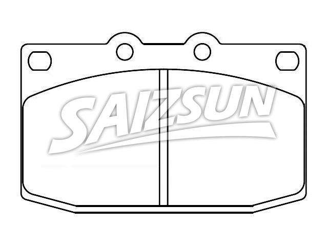 Brake Pad Set:D463-7343