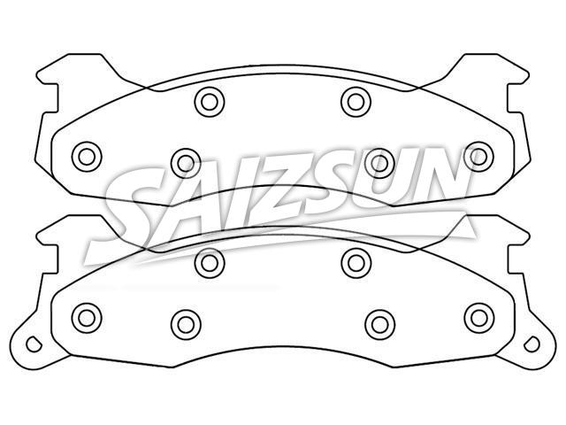 Brake Pad Set:D204-7124A