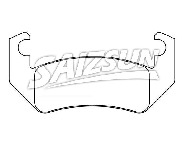 刹车片 Brake Pad Set:1154398