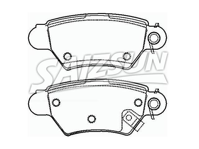 刹车片 Brake Pad Set:91 932 51