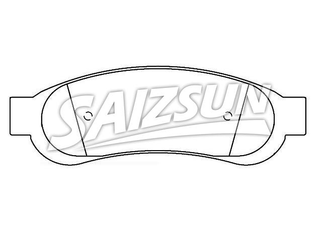 Bremsbelagsatz, Scheibenbremse Brake Pad Set:8C3Z-2200-B