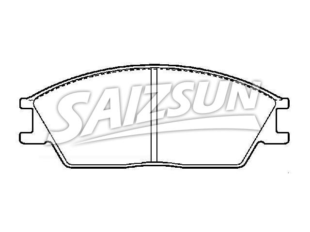 刹车片 Brake Pad Set:58101-32300
