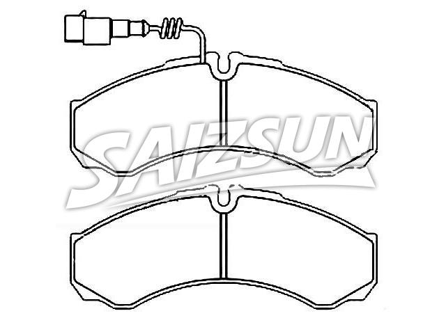 刹车片 Brake Pad Set:D4060-MB40A