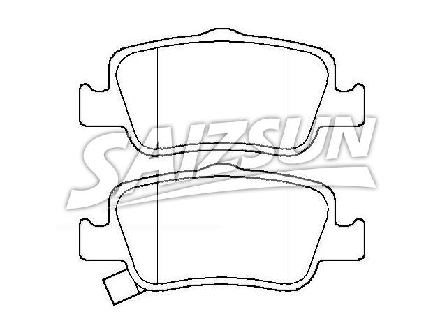 刹车片 Brake Pad Set:04466-02190
