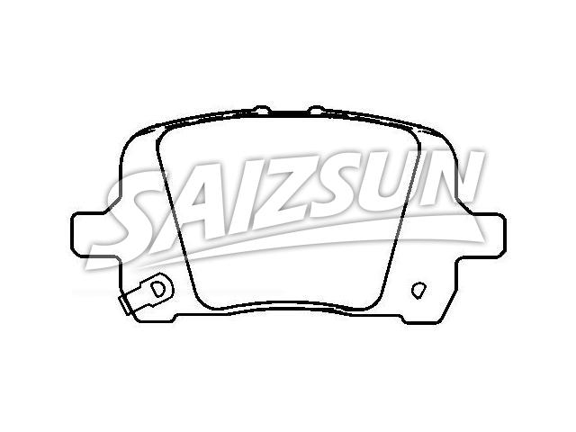 Brake Pad Set:25894320