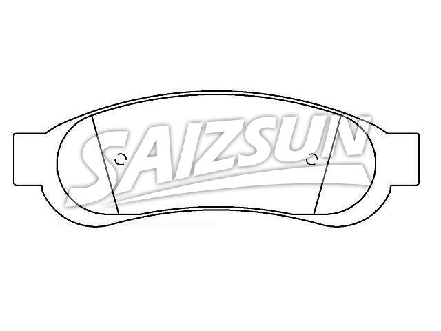 刹车片 Brake Pad Set:AC3Z-2200-B
