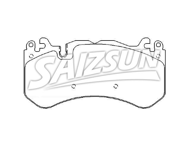 刹车片 Brake Pad Set:4F0 698 151 H