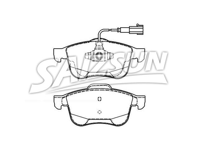 刹车片 Brake Pad Set:77365354