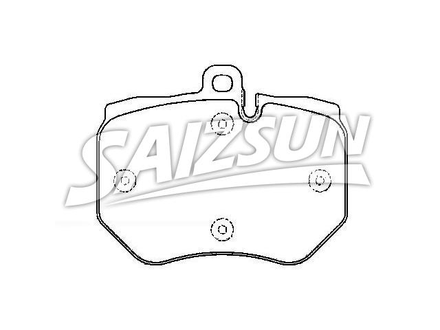 刹车片 Brake Pad Set:4F0 698 151 E