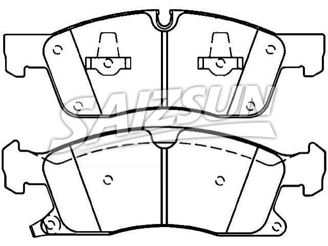 Brake Pad Set:68052370AA
