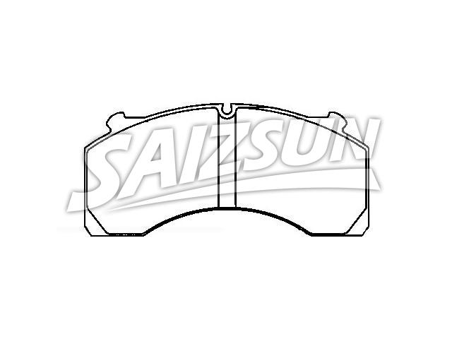 Brake Pad Set:KIT225020