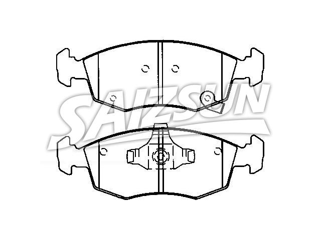 刹车片 Brake Pad Set:6810-2483-AA