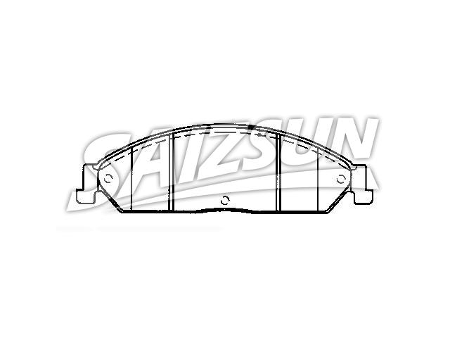 刹车片 Brake Pad Set:BR2Z-2001-AA