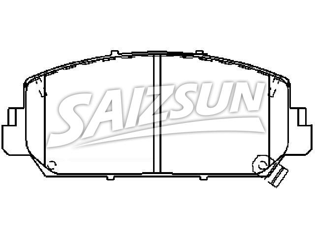 刹车片 Brake Pad Set:45022-TY2-A01