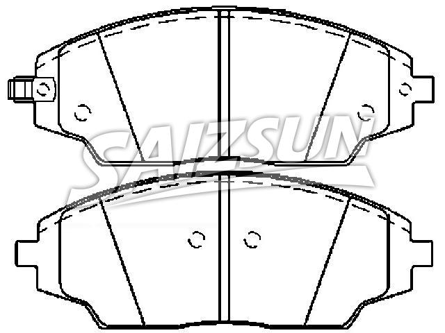 刹车片 Brake Pad Set:95025848