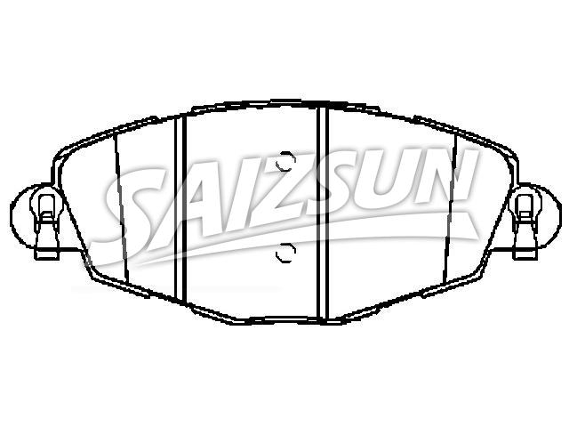 刹车片 Brake Pad Set:D1060-MP110-C2