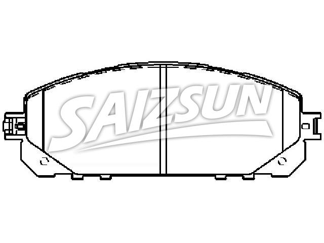 刹车片 Brake Pad Set:68212327AA
