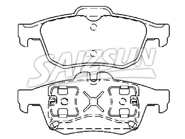 刹车片 Brake Pad Set:44 06 021 54R