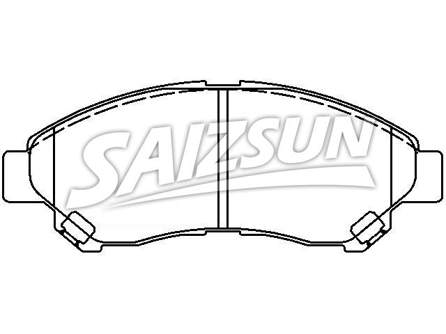 刹车片 Brake Pad Set:04465-BZ130
