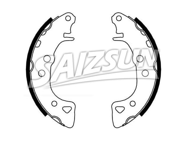 刹车蹄片 Brake Shoe Set:95654079