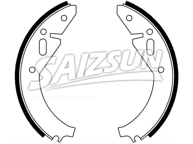 刹车蹄片 Brake Shoe Set:007 440 047R