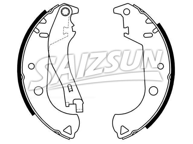 Bremsbackensatz Brake Shoe Set:7082149