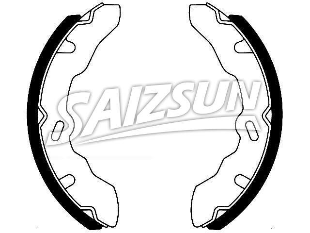 Brake Shoe Set:W329-26-310