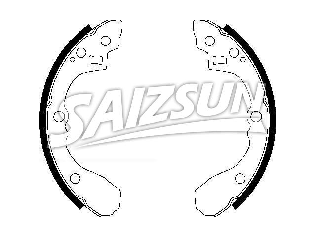 Brake Shoe Set:0K2N1-26-38Z