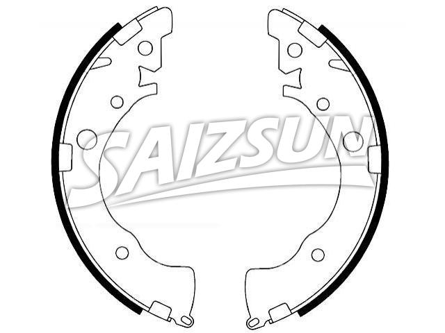 Brake Shoe Set:43153-SNA-A01