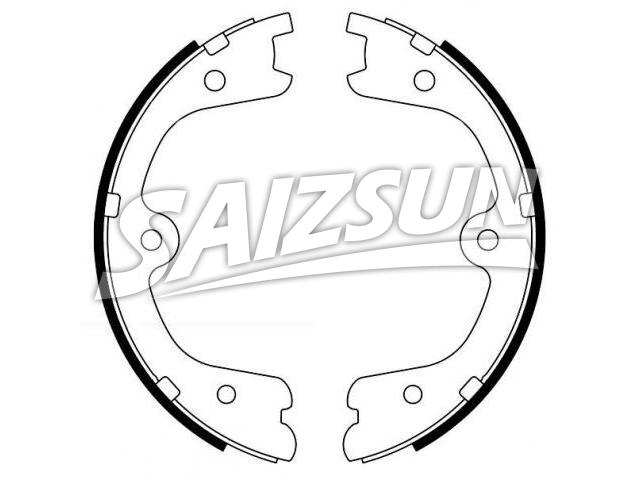刹车蹄片 Brake Shoe Set:44060-EA025