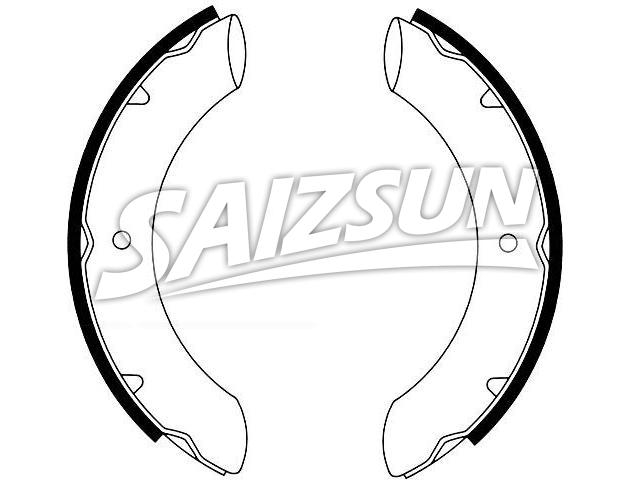 刹车蹄片 Brake Shoe Set:469-8111