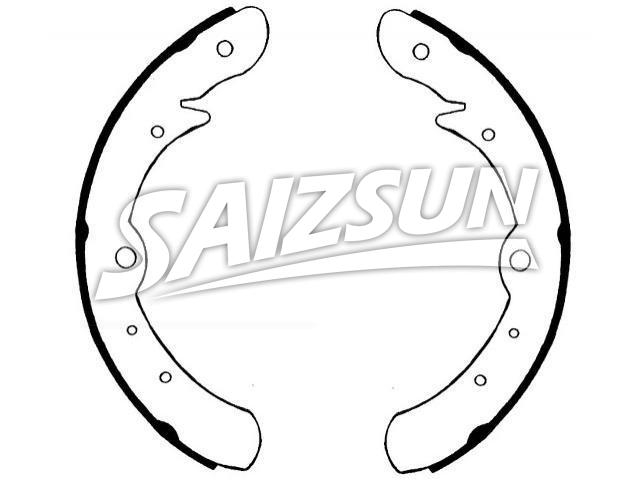 刹车蹄片 Brake Shoe Set:431 609 537A