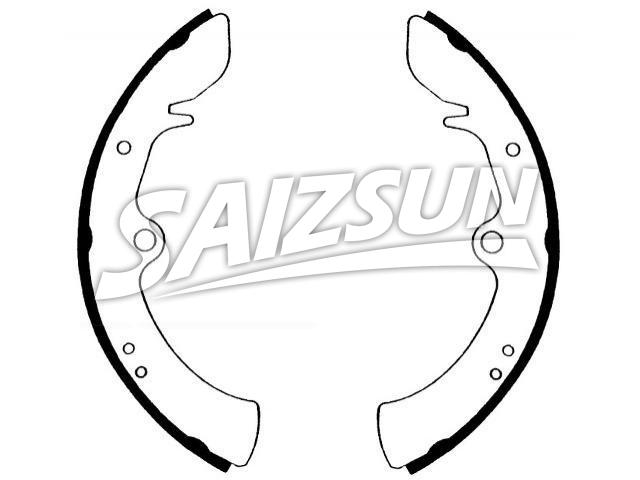 刹车蹄片 Brake Shoe Set:506-1355
