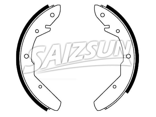 Brake Shoe Set:211 609 537 N