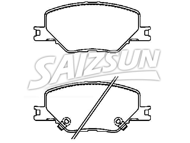刹车片 Brake Pad Set:8412 4408