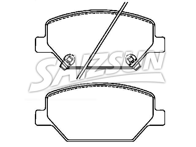 刹车片 Brake Pad Set:84120877