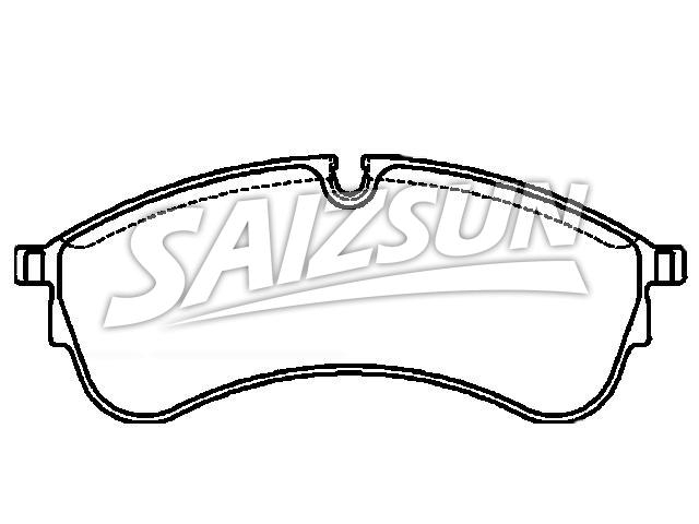 刹车片 Brake Pad Set:65.50820.6001